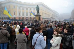 Одесский «Дюк де Ришелье» стал сторонником ЕС (ФОТО)