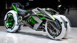 Мотогигант Kawasaki представил мотоцикл-трансформер (ФОТО)