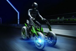Мотогигант Kawasaki представил мотоцикл-трансформер (ФОТО)