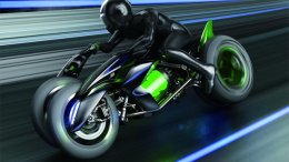 Мотогигант Kawasaki представил мотоцикл-трансформер (ФОТО)