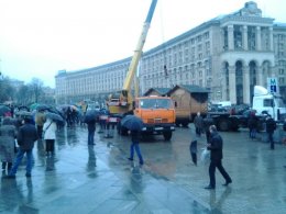 На Евромайдане в Киеве почти никого не осталось