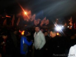 Руслана и Виталий Кличко дежурили этой ночью на евромайданах (ФОТО+ВИДЕО)