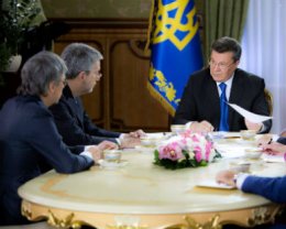 Интервью Януковича. Полная версия (ВИДЕО)