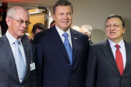 Лидеры ЕС воздержались от комментариев после разговора с Януковичем