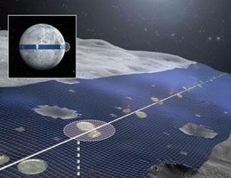 Японцы хотят создать вокруг экватора Луны пояс из солнечных панелей