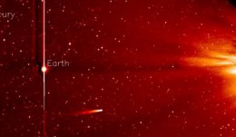 Опубликовано изображение кометы ISON (ВИДЕО)