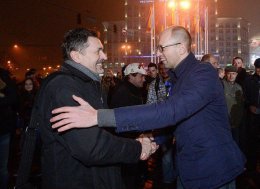 Яценюк назвал дату штурма беркутом Евромайдана