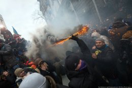 Как «Свобода» тренирует боевые отряды для защиты Евромайдана