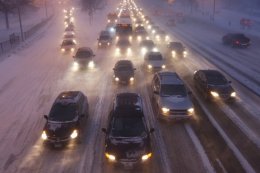 Киев "замер" из-за пробок