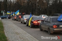 Милиция занялась митингующими автомобилистами
