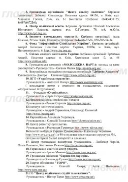 Партия регионов назвала всех своих врагов (ДОКУМЕНТ)
