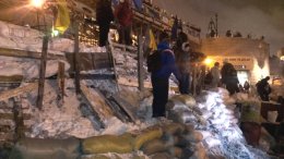 Прошедшая ночь на Майдане в Киеве прошла спокойно