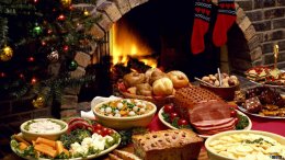 Новогодняя продуктовая корзина