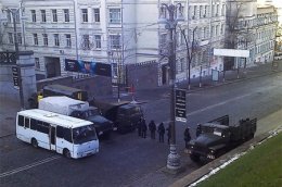 Все подходы к Кабмину заблокированы милицией