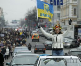 Евромайдан расширяет "территорию свободы" на всю Украину