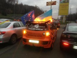 Автомобилистов Майдана ждет криминальная ответственность