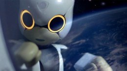 Первый диалог робота с человеком в космосе (ВИДЕО)