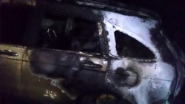 В Харькове ночью подожгли авто, которое принадлежит волонтерам Евромайдана