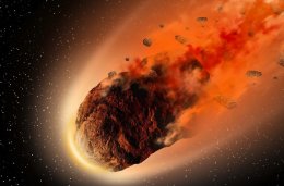 Пятиметровый астероид вошел в атмосферу Земли