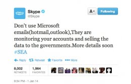 Хакеры взломали страничку Skype в сервисе микроблогов Twitter