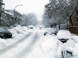 В Индианаполисе - полный запрет на движение транспорта