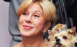 Любовь Успенская застраховала собаку на полмиллиона долларов
