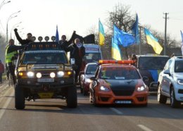 Автомайдан «заколядовал» замок наместника Януковича на Тернопольщине (ВИДЕО)