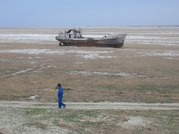 Лес на месте Аральского моря
