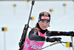 Триумф Хенкель и стойкость Скардино в гонке преследования. Антхольц-2014 (ВИДЕО)