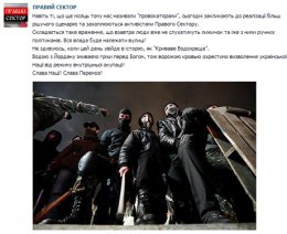 Правительственные здания штурмовал "Правый сектор"?