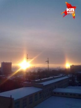 В Казани взошло два солнца (ФОТО)