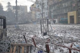 Кровавое Крещение. Хроника Евромайдана (ФОТО)