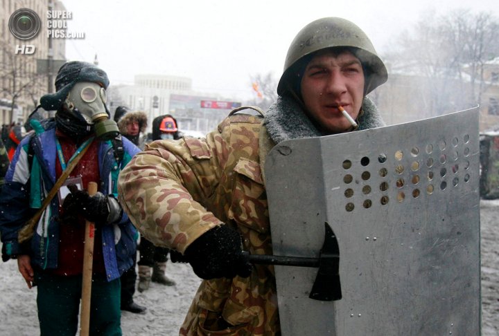 Точка кипения или Ожесточённая Соборность. Хроника Евромайдана (ФОТО)