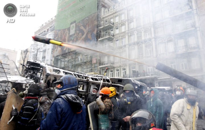 Точка кипения или Ожесточённая Соборность. Хроника Евромайдана (ФОТО)