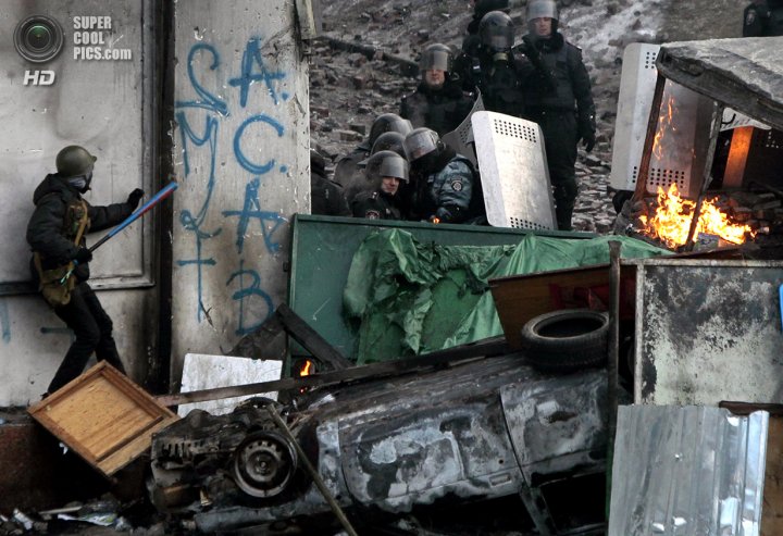 Точка кипения или Ожесточённая Соборность. Хроника Евромайдана (ФОТО)