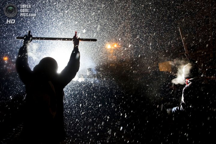 Точка кипения или Ожесточённая Соборность. Хроника Евромайдана (ФОТО)