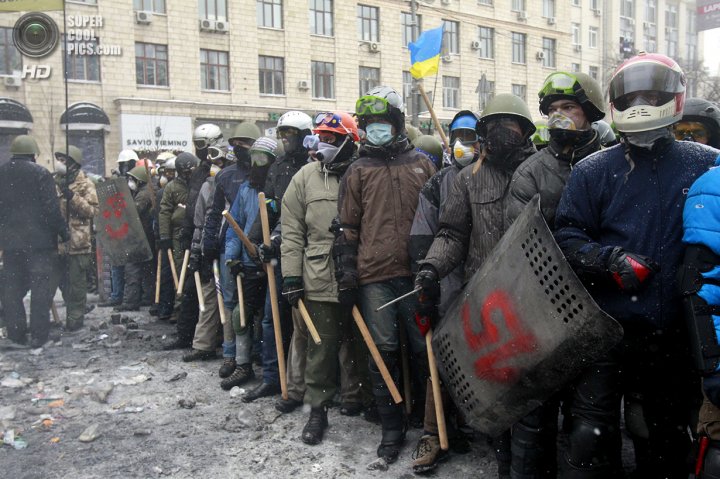 Точка кипения или Ожесточённая Соборность. Хроника Евромайдана (ФОТО)