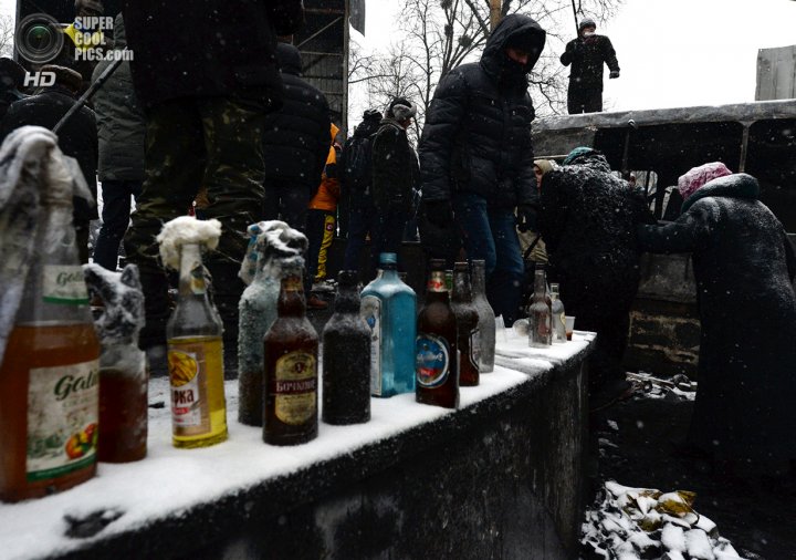 Точка кипения или Ожесточённая Соборность. Хроника Евромайдана (ФОТО)