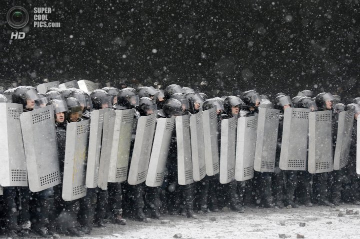 Точка кипения или Ожесточённая Соборность. Хроника Евромайдана (ФОТО)