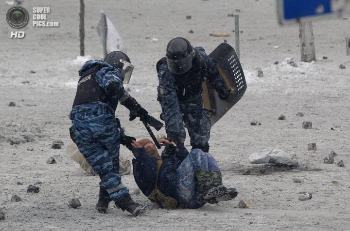 Точка кипения или Ожесточённая Соборность. Хроника Евромайдана (ФОТО)