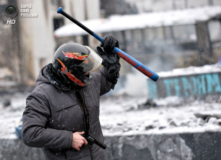 Точка кипения или Ожесточённая Соборность. Хроника Евромайдана (ФОТО)