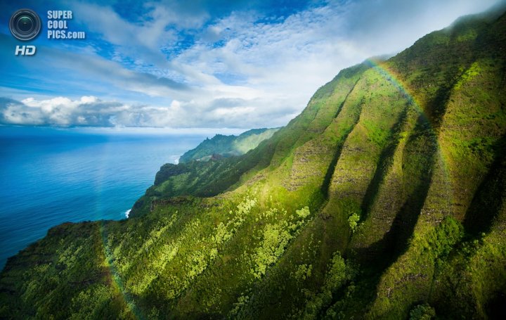 Гавайи с высоты птичьего полёта (ФОТО)