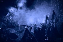 Ультрас ФК "Шахтёр" встали на защиту народа (ВИДЕО)