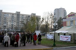 Новый захват протестующих - Ирпенский горсовет
