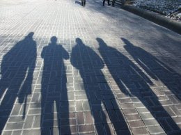 Студенты провели акцию против произвола "Беркута" (ВИДЕО)