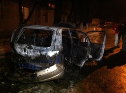 Этой ночью сожгли автомобиль оператора "5 канала"