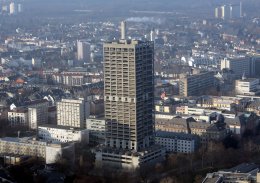 В Германии взорвали самый высокий небоскреб в Европе (ВИДЕО)
