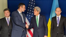 На Мюнхенской конференции место Тягнибока занял Порошенко