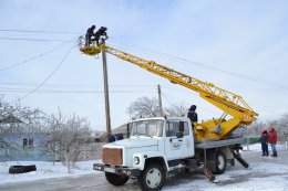 68 населенных пунктов Украины остаются без электроснабжения
