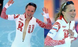 Сочи - 2014: Конькобежка Ольга Граф показала легкий стриптиз (ВИДЕО)